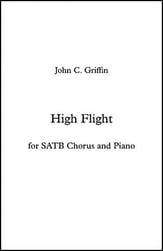 High Flight SATB choral sheet music cover